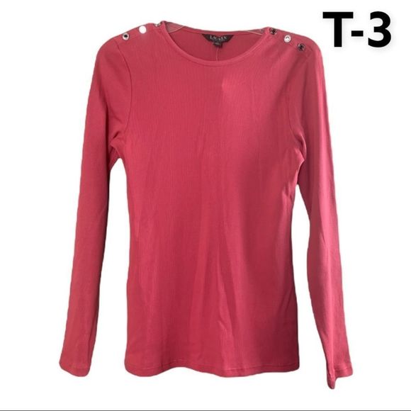 Lauren Ralph Lauren Tops - Lauren Ralph Lauren Sz M Long Sleeve Top NWT